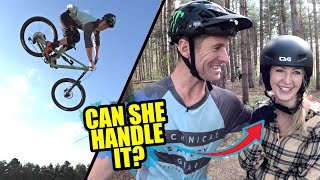 MY GIRLFRIEND COMES ON HER FIRST RIDE - WILL SHE SURVIVE?