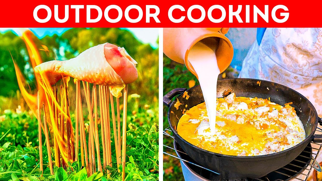 GREAT OUTDOOR COOKING TIPS Fun Recipes and Lifehacks for Your Best