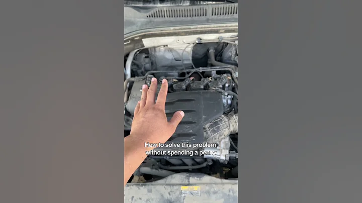 Loosen the negative pole of the battery for 10 seconds, and the engine fault light will go out#car