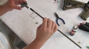 Airsoft Tutorial: Replacing Inner Barrel on G&G Gr16( wired to front)