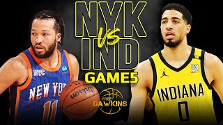 New York Knicks Vs Indiana Pacers Game 5 Full Highlights 2024 Ecsf Freedawkins