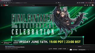 FFWiki Live - FFVII 25th Anniversary