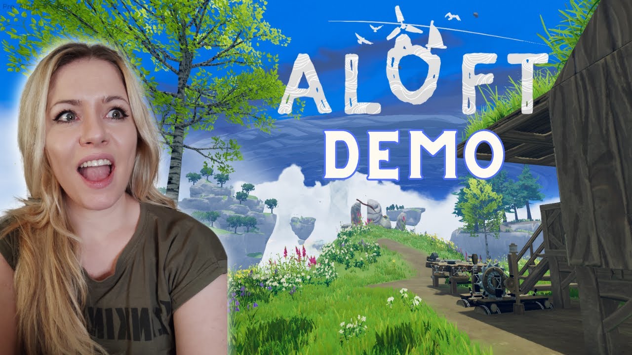 DEMO: New Open World Survival Game ALOFT - Raft meets Stranded Deep hoch über den Wolken