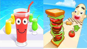 Sandwich Runner Juice Run - All Level Gameplay Android, iOS - NEW APK TERA UPDATE