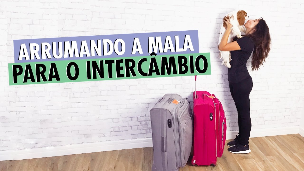#VlogDaBru - Arrumando as malas para o intercâmbio