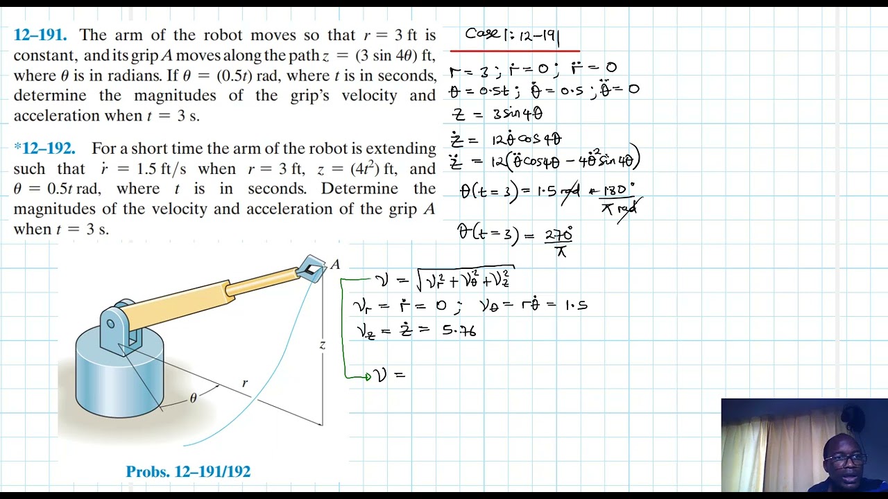 12–191 Kinematics of a Particle (Chapter 12: Hibbeler Dynamics) Benam Academy