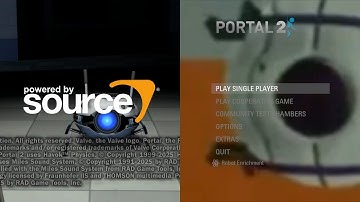 [Portal 2 Mod] Intro and Main Menu Replacement - "Wheatley Crab"