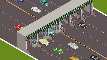 How does  FASTAG works in toll gates ? Watch out this video