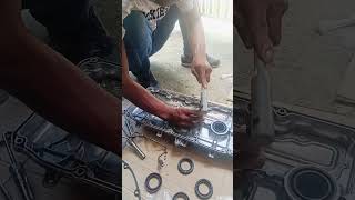 Oil leak injector top and side cover seal replace ISUZU ALTERRA
