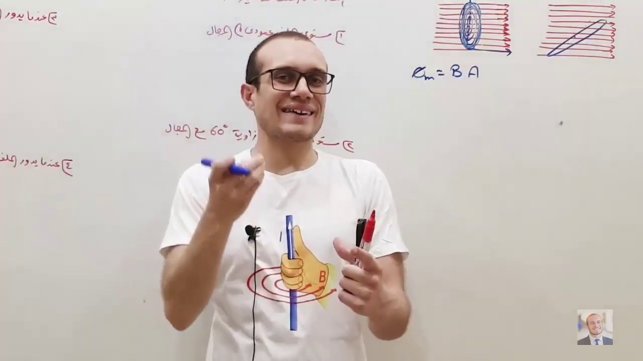 فيديو (16) : الفيض المغناطيسى