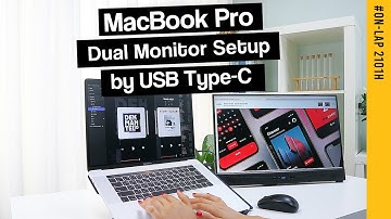 Big Second Monitor for MacBook Pro/Air- Dual Monitor Setup｜GeChic