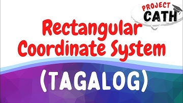 Rectangular Coordinate System | Cartesian Plane (Tagalog)