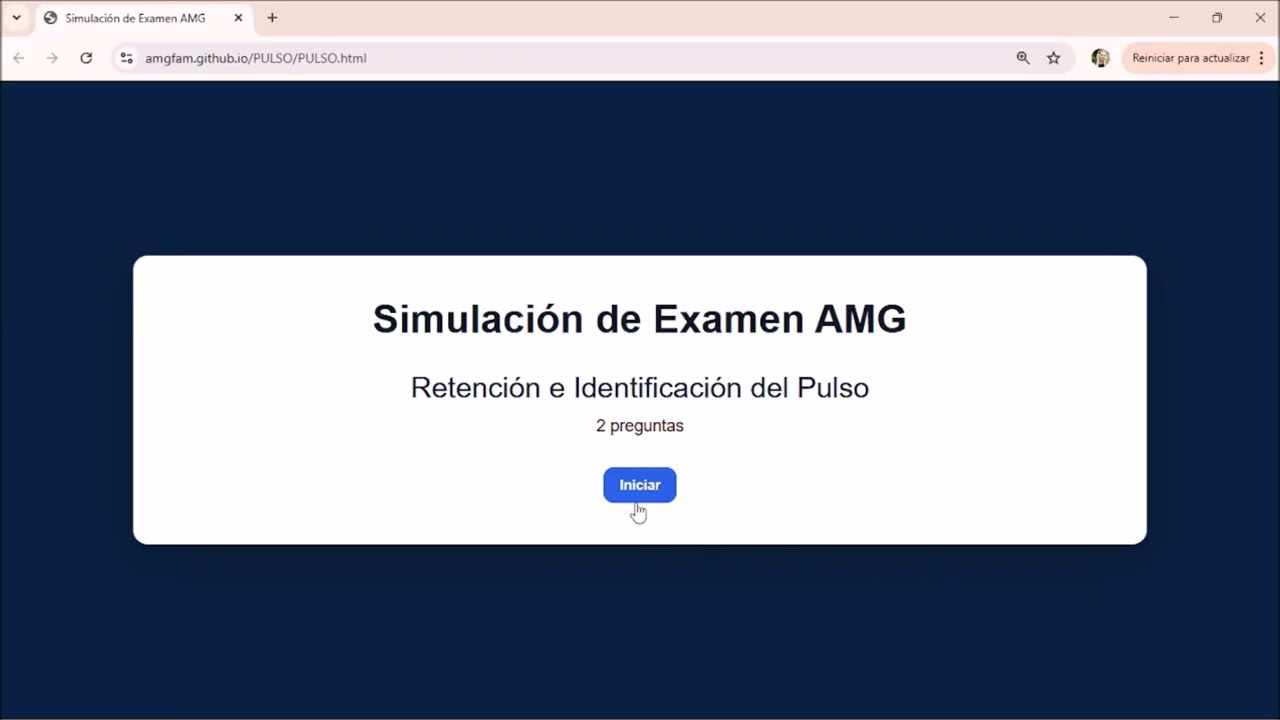 ¿Cómo vas con tu preparación para el examen AMG?