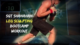 Sgt Shanahan Kettlebell Leg Bootcamp Workout | 30 Minutes