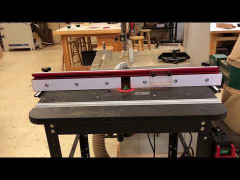 woodworking traduction New Infinity Router Table and Triton Router