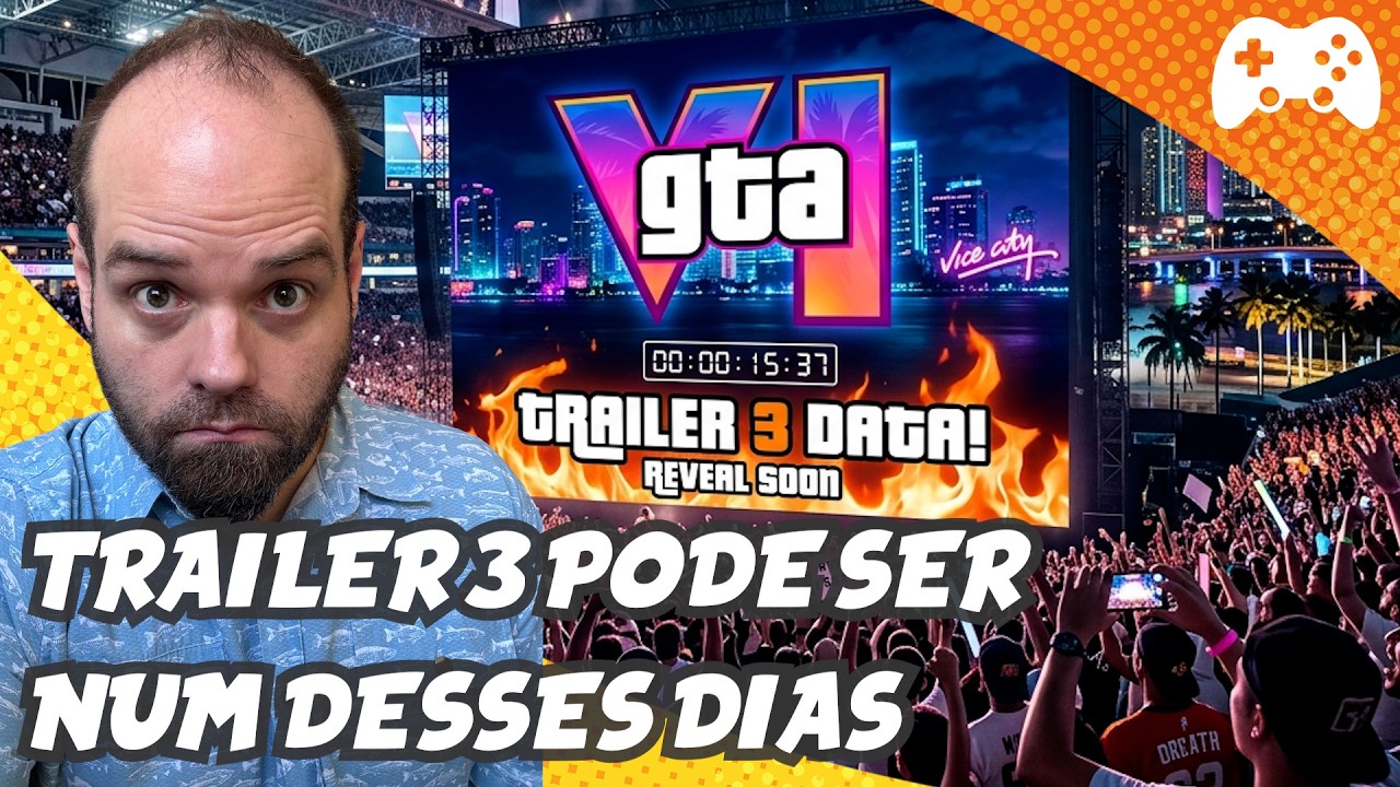 Trailer 3 de GTA 6 pode sair num desses dias de agosto
