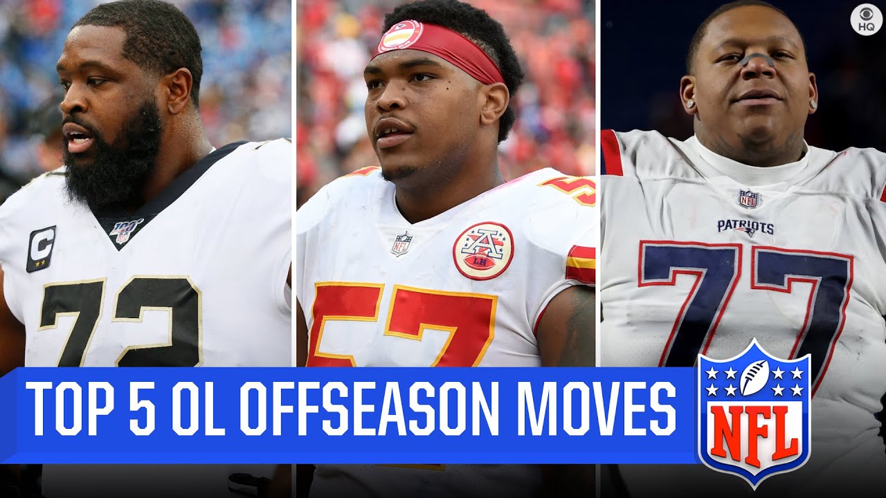 2022 NFL Offseason UPDATE: Top FIVE Offensive Lineman Moves | CBS Sports HQ