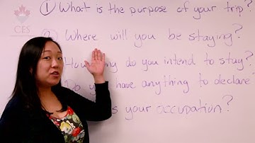 CES Toronto Language spot #7: The 5 Most Common Airport Customs Questions