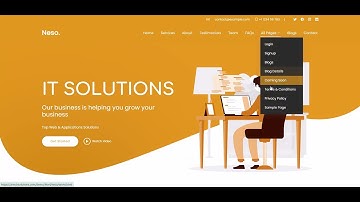Neso - IT Solutions & Business Services Website Template | Multipurpose Responsive HTML5 Template