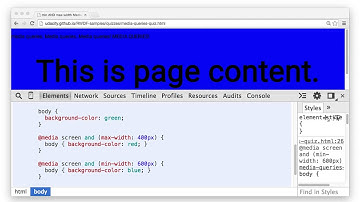 Fun with Media Queries Solution - Responsive Web Design Fundamentals