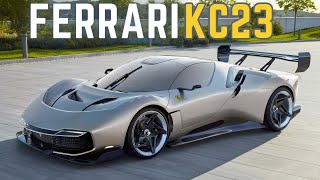 The Ferrari KC23 Debuts As A One-Off Street Legal 488 GT3 Evo With Butterfly Doors!
