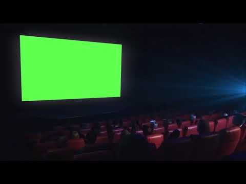 Cinema green screen chroma keys