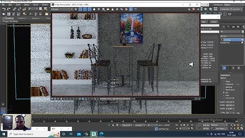 3DsMax Tutorials,Tutorial on 3D Modeling & Texturing a Stylish Furniture from Scratch in 3dsmax (P7)