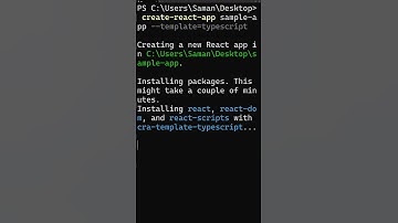 Create a Typescript Project with Ease! #typescript #react #reactjs #coding  #nodejs #javascript