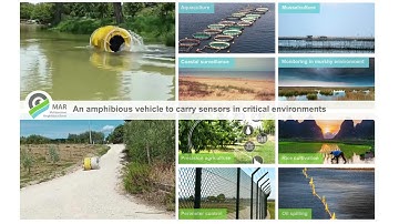 MAR - Multipurpose Amphibious Rover -  a vehicle to carry sensors in critical environments