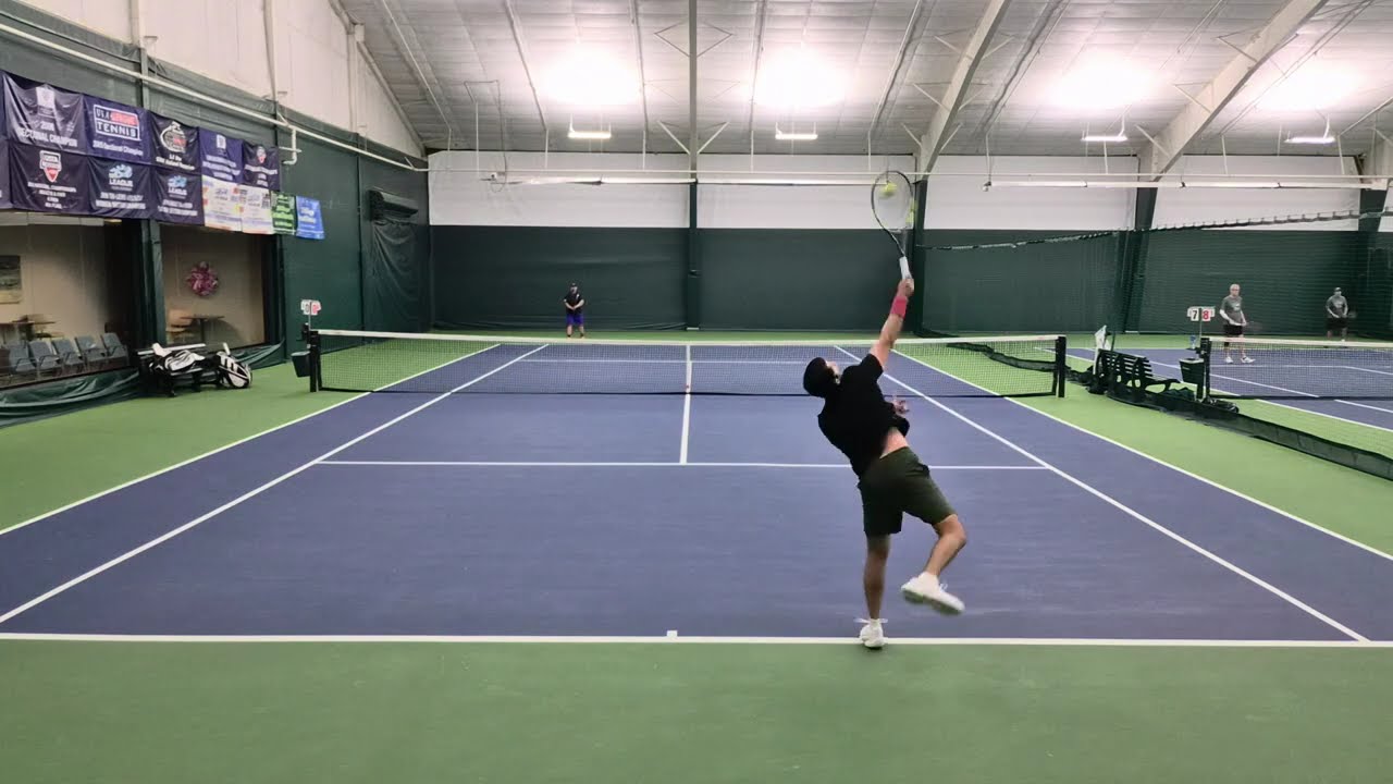 Singles Practice Match NTRP 4.5 vs 4.0