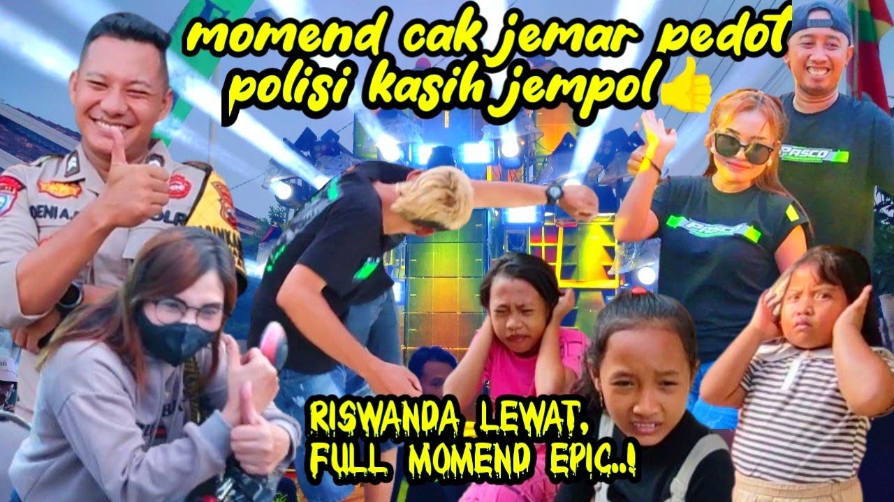 RISWANDA LEWAT, semua warga diteras  rumah kalang kabut / TIARAP. .!