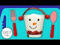 SNOWMAN Yogurt Trifle Dessert | Food Art | Healthy-n-Yummy | DIY Labs