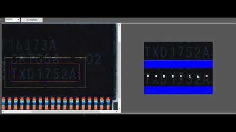 OCR on IC component - ALeader unique OCR function