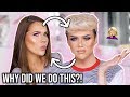 SWAPPING MAKEUP BAGS WITH TATI WESTBROOK! | Thomas Halbert