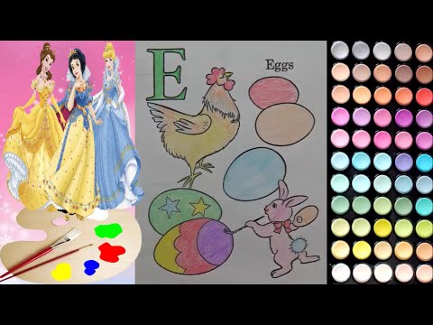 Video TÔ MÀU BẢNG CHỮ CÁI TIẾNG ANH | 