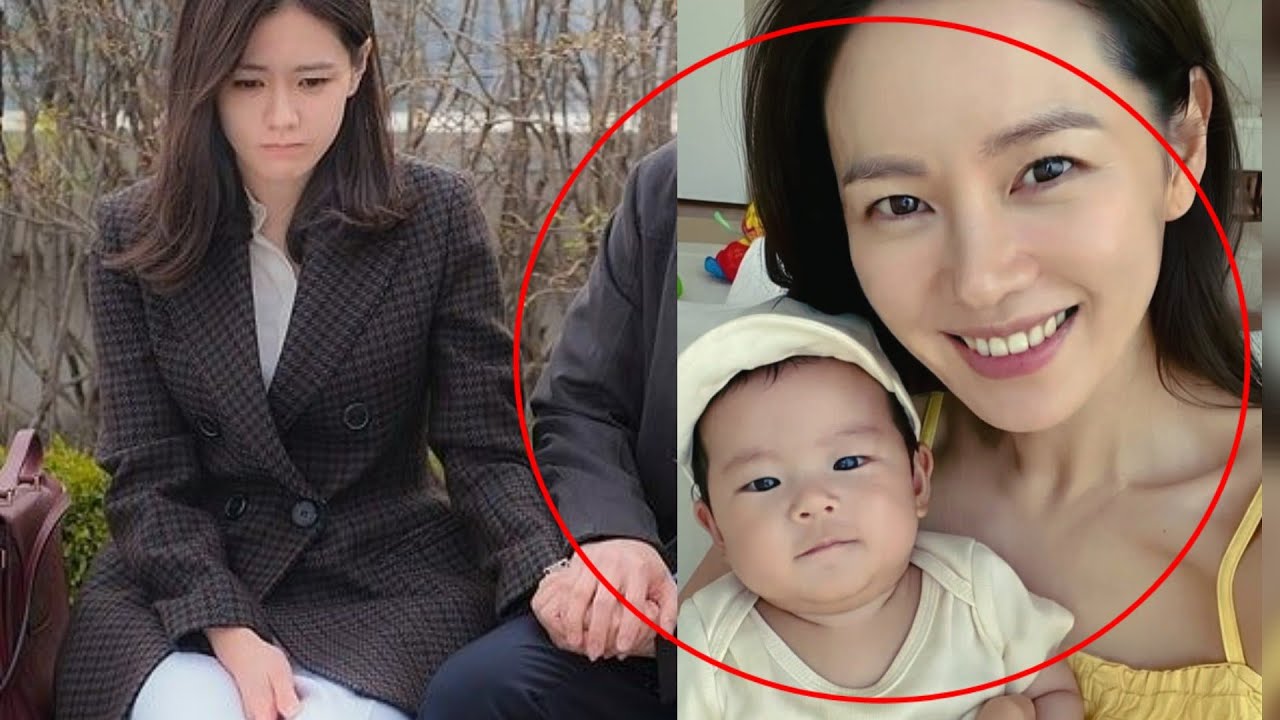 He's a Mama's Boy" Son Ye-jin giggling while relating his Son's cuteness -  YouTube