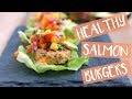 BEST SALMON BURGER Recipe with Pineapple Salsa | Grilling Recipes