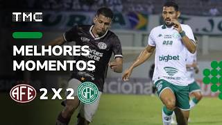 RIVALIDADE ESTADUAL! | GOLS: FERROVIÁRIA 2 X 2 GUARANI - Brasileirão Série C 2026