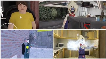 How To See Yourself | Ice Scream 3 Vs Smiling X Corp 2 Vs Ice Scream 5