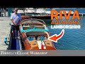 Riva Aquarama Lamborghini - Tuning the Most Beautiful Boat in the World | Tyrrell&#39;s Classic Workshop