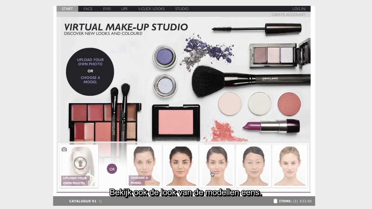 Oriflame Make Up Studio Tutorial YouTube