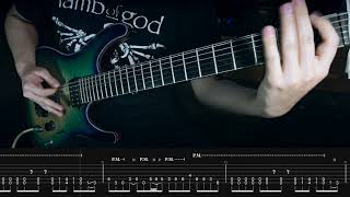 Lamb of god - Checkmate guitar cover【TAB】