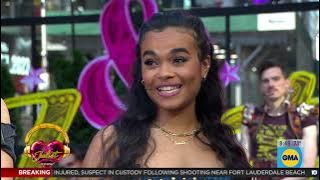 Lorna Courtney and Cast of & Juliet   Good Morning America   May 30, 2023