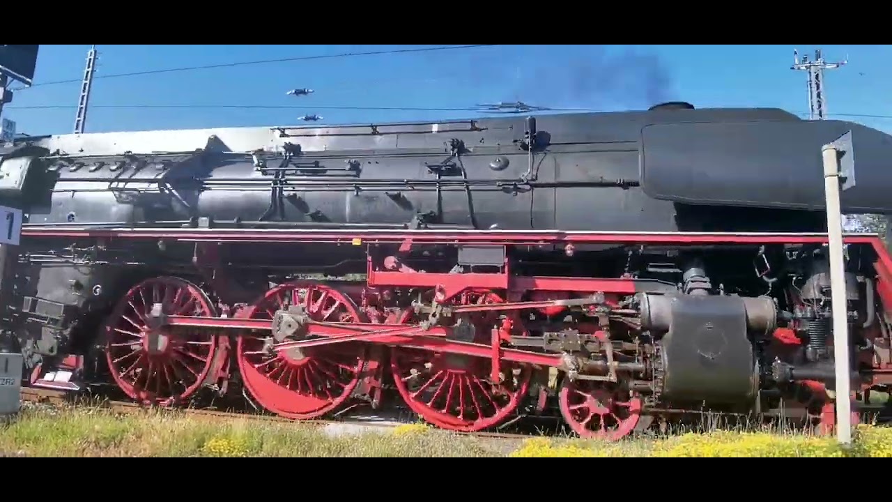 Br 01 519 Dampflok in Norddeich