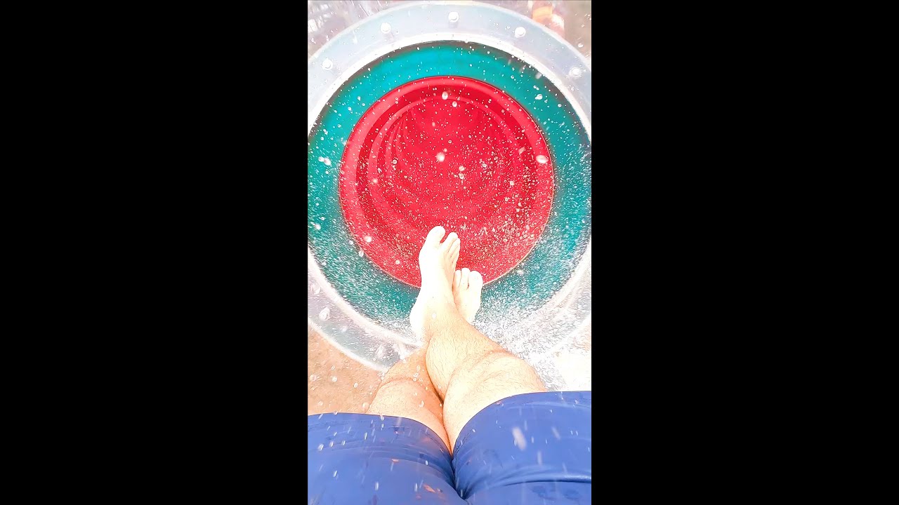 Hurricane Loop WaterSlide at Miramar Waterpark, Germany 