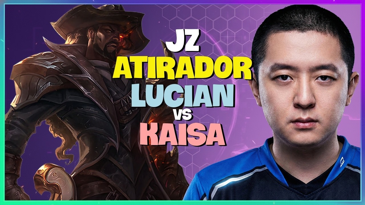 Desafiante Lucian : Esse maluco está MASSACRANDO a Kai'Sa com um COMBO LIMPO no Challenger Elo