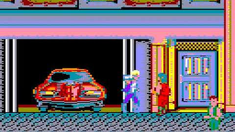 Double Dragon - Amstrad CPC - Gameplay 🎮