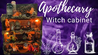 Apothecary | Witch Cabinet | Miniature DIY