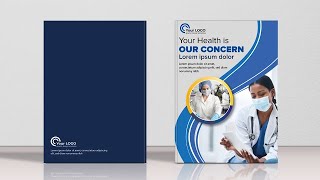 Book cover ideas annual report cover design tutorial | Corporate Brochure in illustrator beginner