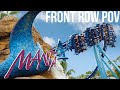 Manta SeaWorld Orlando Front Row POV 4K (Extreme) 2021